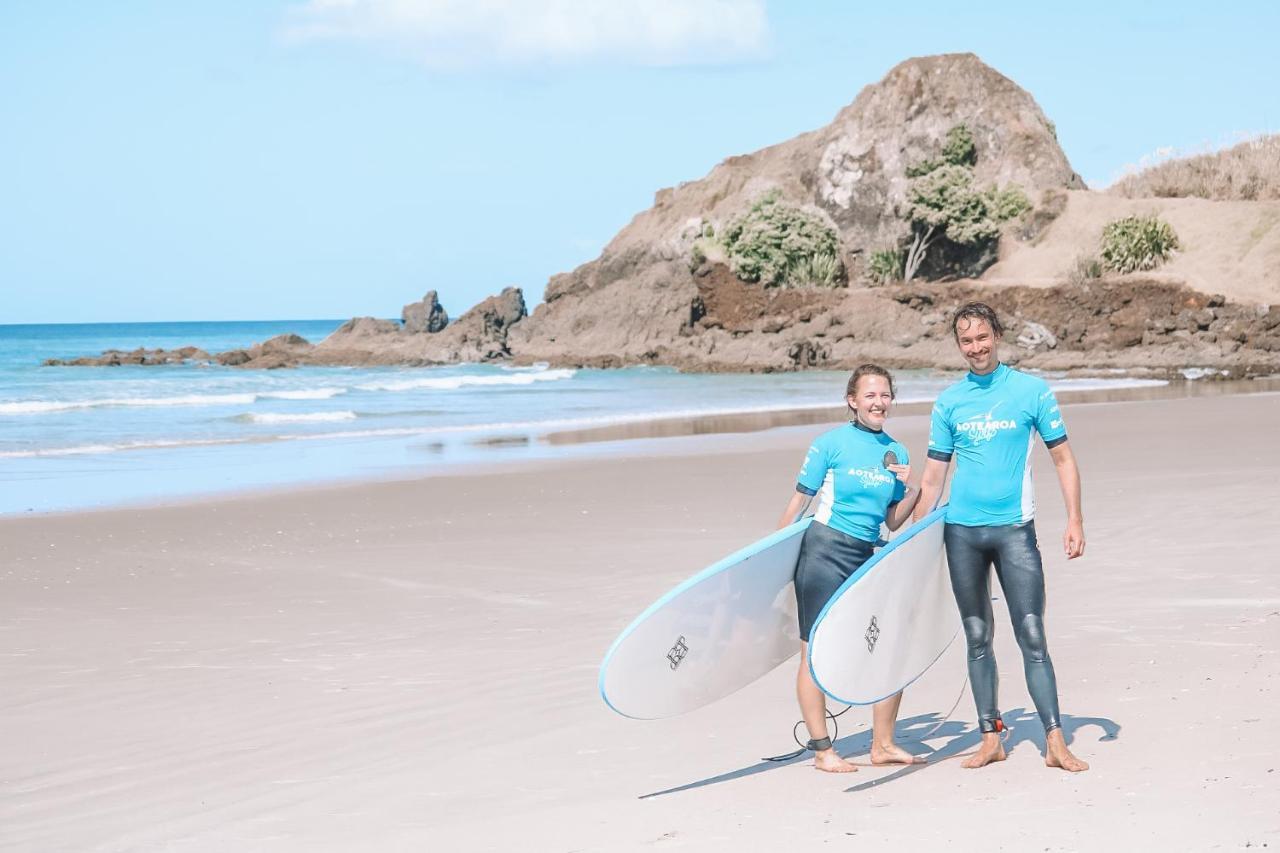 Hotel Aotearoa Surf Eco Pods Te Arai Exteriér fotografie