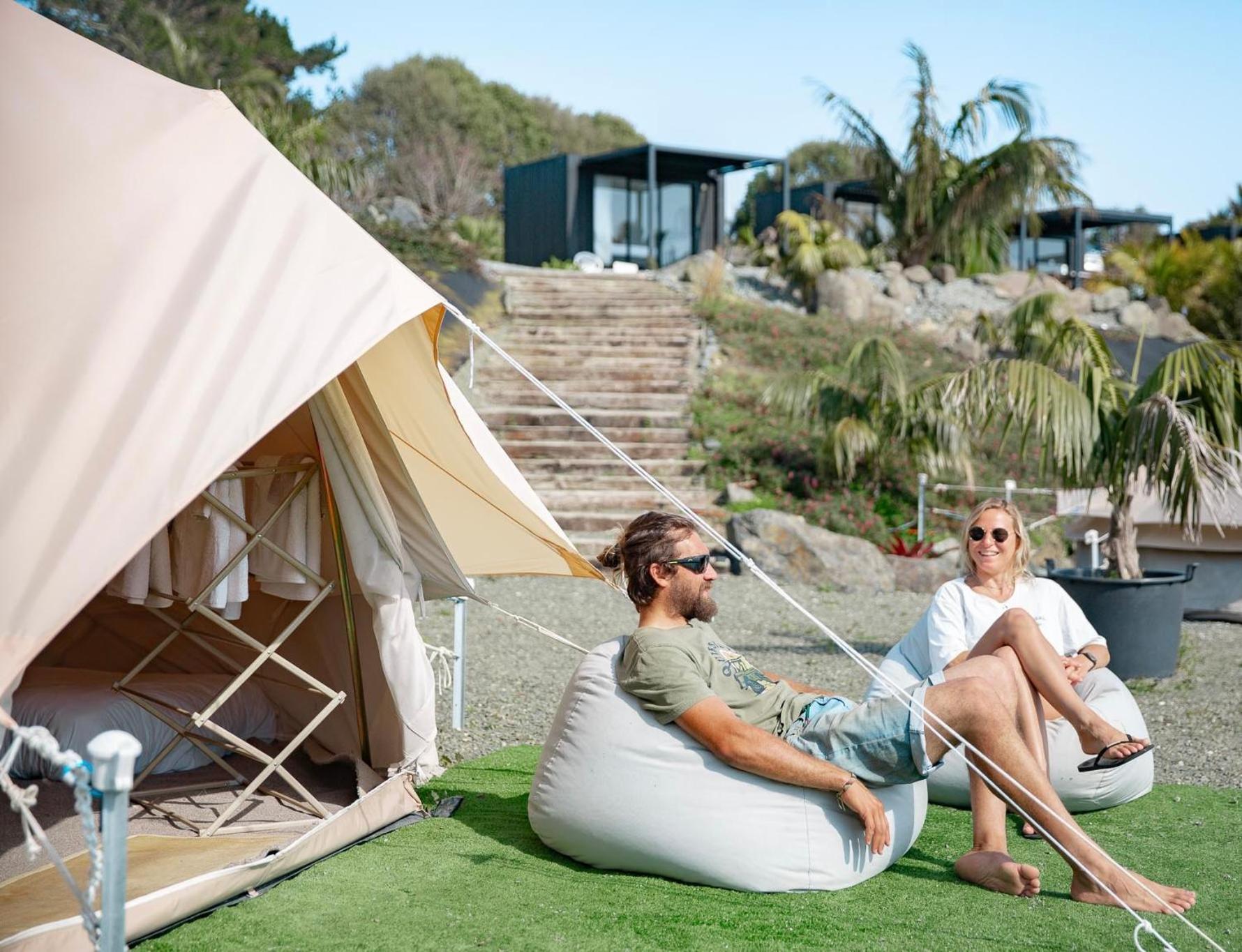 Hotel Aotearoa Surf Eco Pods Te Arai Exteriér fotografie