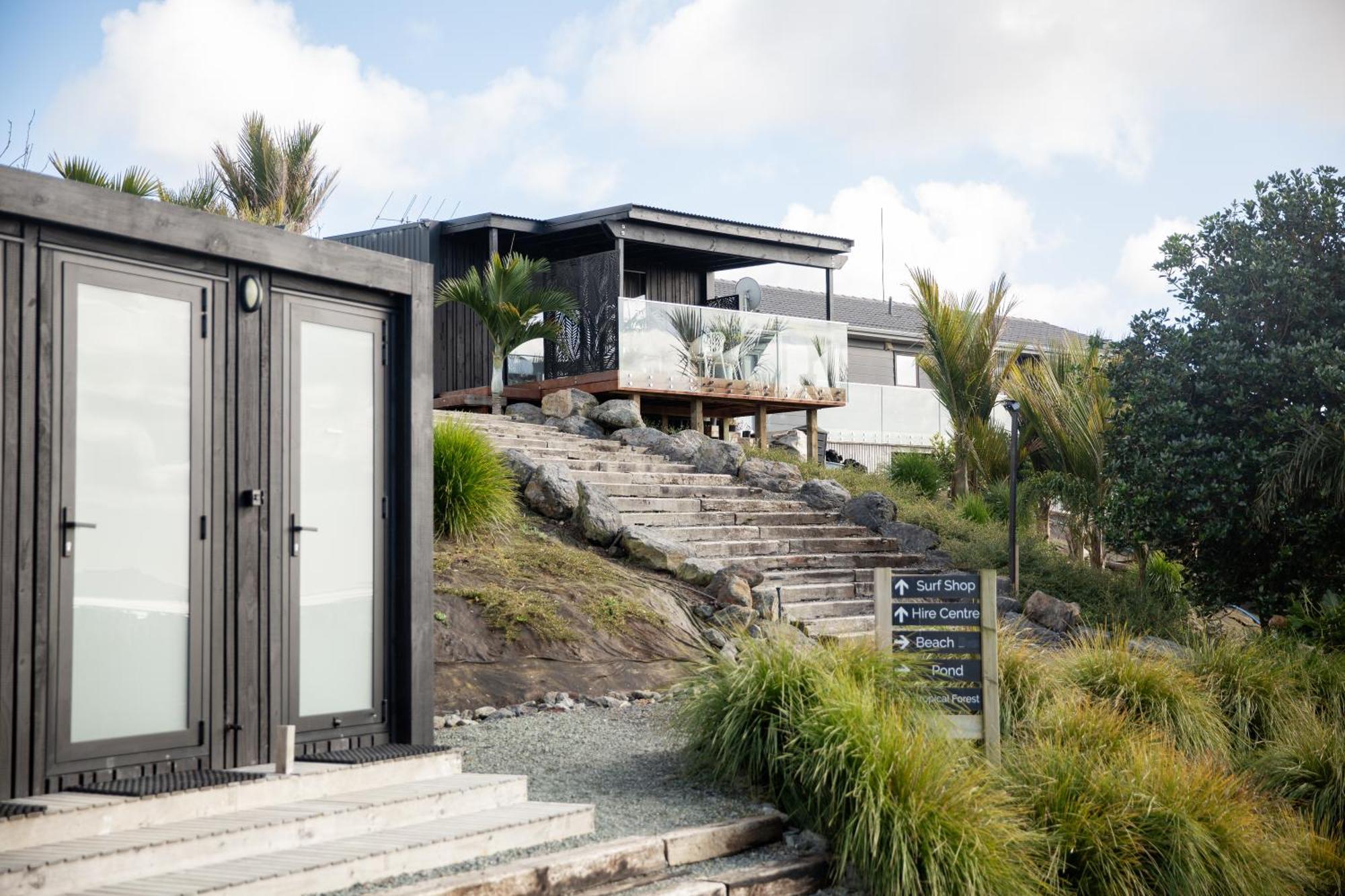 Hotel Aotearoa Surf Eco Pods Te Arai Exteriér fotografie